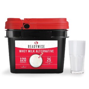 READYWISE - Whey Milk Alternative Bucket, 120 Servings, Emer...