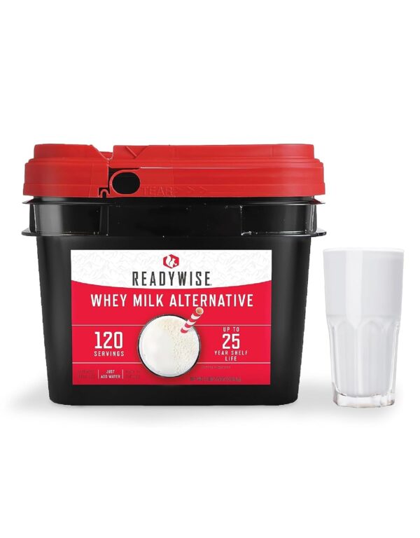 READYWISE - Whey Milk Alternative Bucket, 120 Servings, Emer...