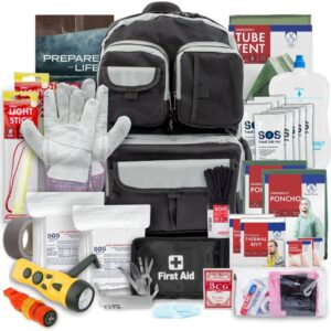 Urban Emergency Survival Kit - 2 or 4 Person Bug Out Bag | 7...