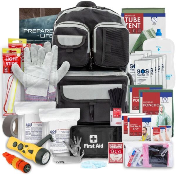 Urban Emergency Survival Kit - 2 or 4 Person Bug Out Bag | 7...