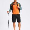 Pudolla Men's Hiking Cargo Shorts 9" Lightweight Stretch Tra...