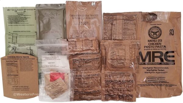 2026 Inspection Dated MRE Case – Authentic Military MRE Rand...