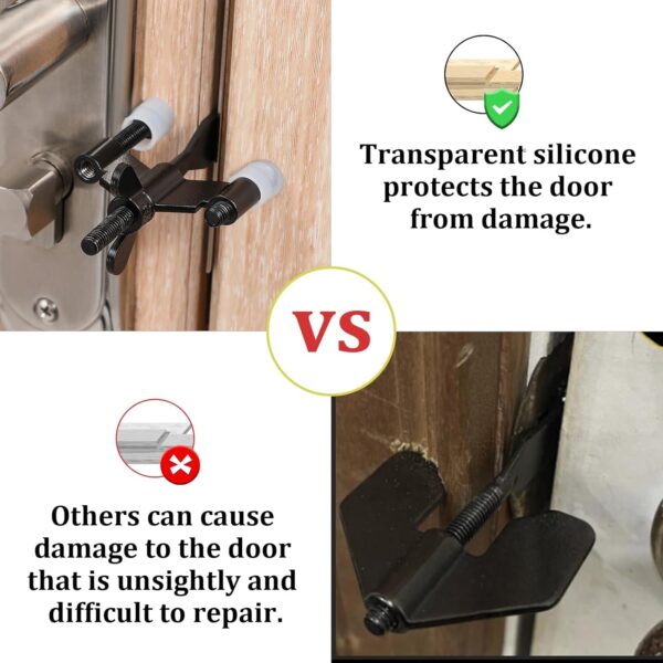 Portable Door Lock Upgraded Stoppers, Hotel Doors Locks for ...