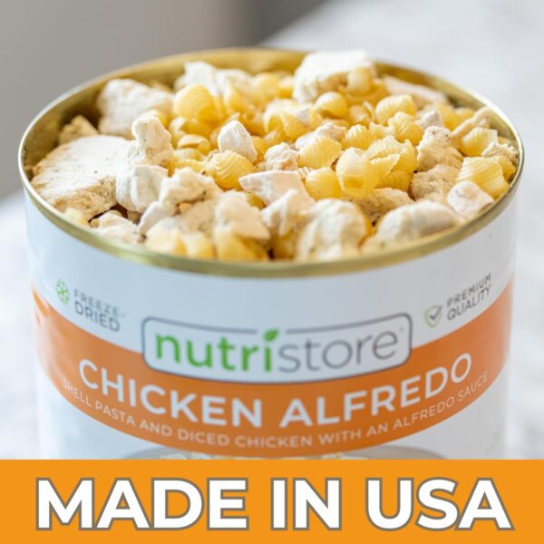 Nutristore Chicken Alfredo | Freeze Dried Emergency Survival...