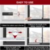 AceMining Sliding Door Security Bar,Heavy Duty Sliding Patio...