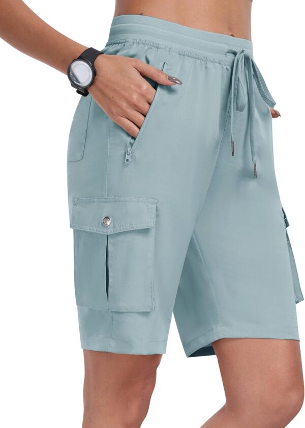 MoFiz Women's Hiking Shorts Athletic Outdoor Cargo Shorts fo...