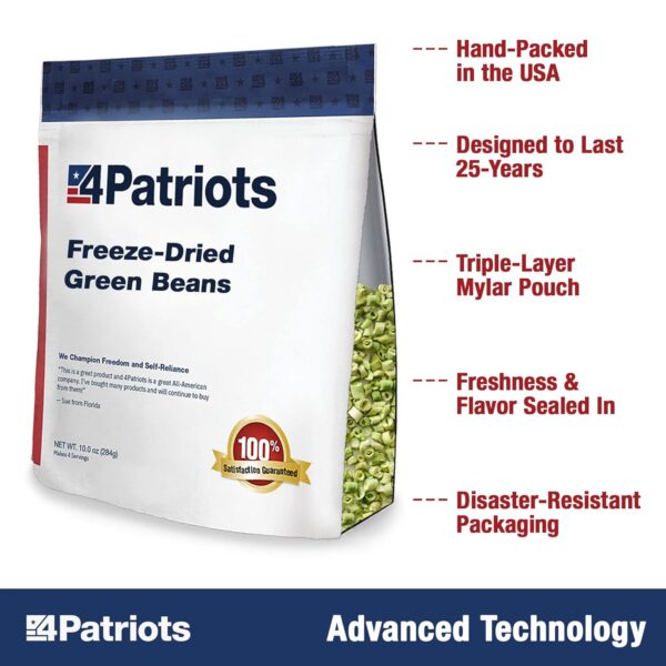4Patriots Fruit, Veggie & Snack Emergency Food Supply: Desig...