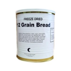 Freeze Dried 12-Grain Bread Can | Jarred and Packed Emergenc...