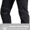 TACVASEN Men's Lightweight Hiking Tactical Pants Waterproof ...