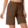 Women's Lightweight Hiking Cargo Shorts Quick Dry Athletic S...