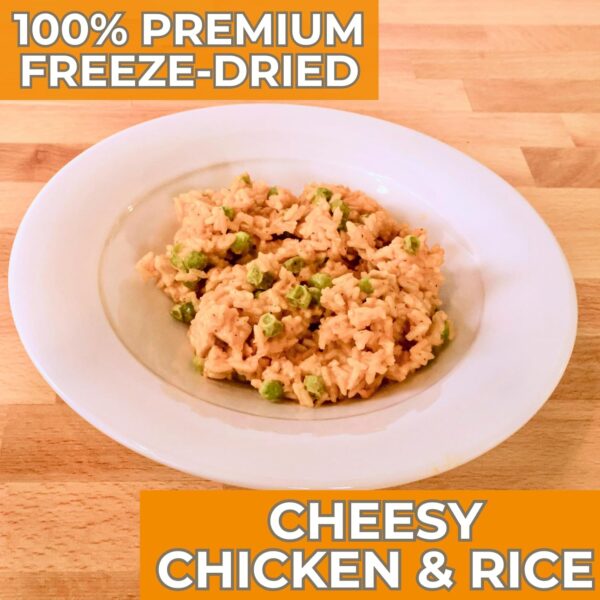 Nutristore | Freeze-Dried Cheesy Chicken and Rice | Emergenc...