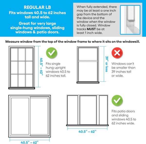 Lock-it Block-it Regular 4 Device Home Security Window Lock ...