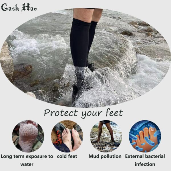 Gash Hao Waterproof Socks Hiking Gear Wading All-Weather Out...
