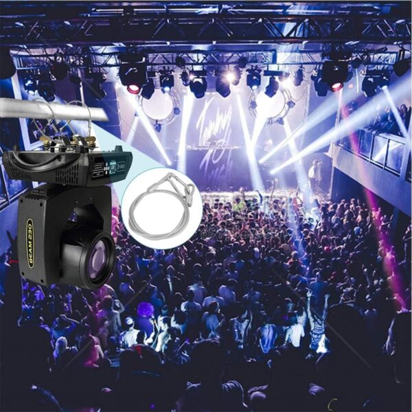5 Pack Stage Light Safety Cable Stainless Steel Security Wir...