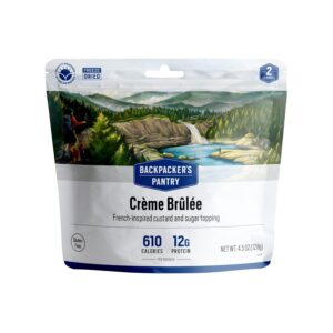 Backpacker's Pantry Creme Brulee - Freeze Dried Backpacking ...