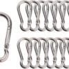 Olivia & Oliver Stainless Steel Carabiner，Spring Snap Hook C...