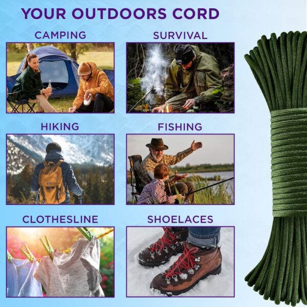 TECEUM Heavy Duty Rope 1000 – 1000ft / 200ft / 100ft / 50ft ...