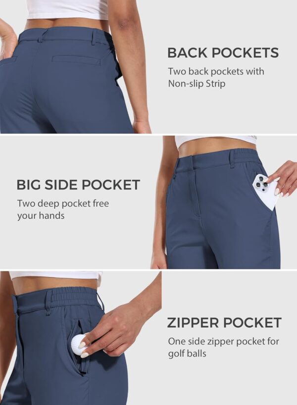Hiverlay Women's Golf Bermuda Shorts 13" Knee Length Quick D...