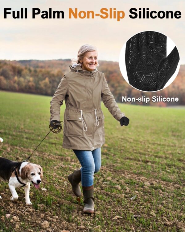 RIGWARL Upgraded Wool Winter Gloves for Cold Weather, Waterp...
