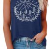Women Hiking Camping Outdoor Tank Top Summer Mountain Nature...