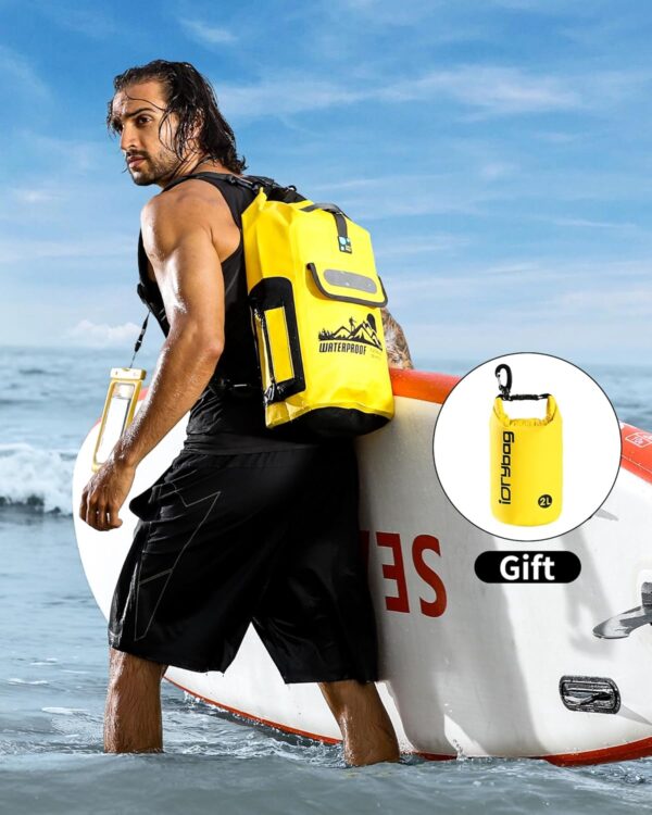 IDRYBAG Dry Bag Backpack 20L/30L/40L, Waterproof Floating Dr...