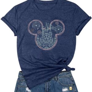 Magical Shirt for Women Magic Kingdom Tshirt Castle Graphic ...