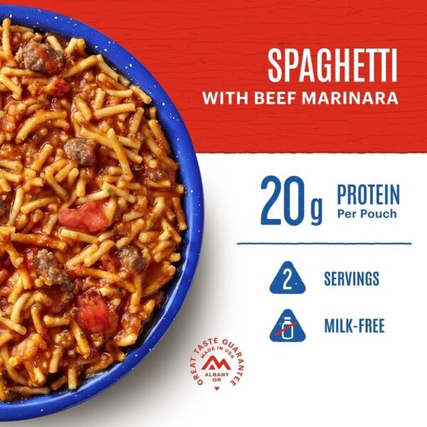 Mountain House Classic Spaghetti with Meat Sauce | Freeze Dr...