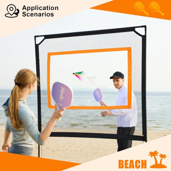 Portable Paddle Sport with Net - Indoor & Outdoor and Backya...
