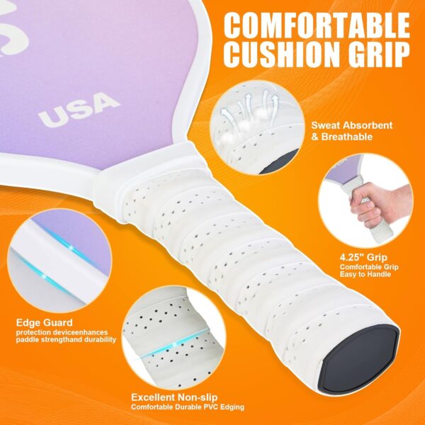 Portable Paddle Sport with Net - Indoor & Outdoor and Backya...