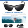 suoso Polarized Sports Sunglasses for Men: UV400 Protection ...