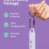 Vantamo Personal Alarm for Women - Extra Loud Double Speaker...