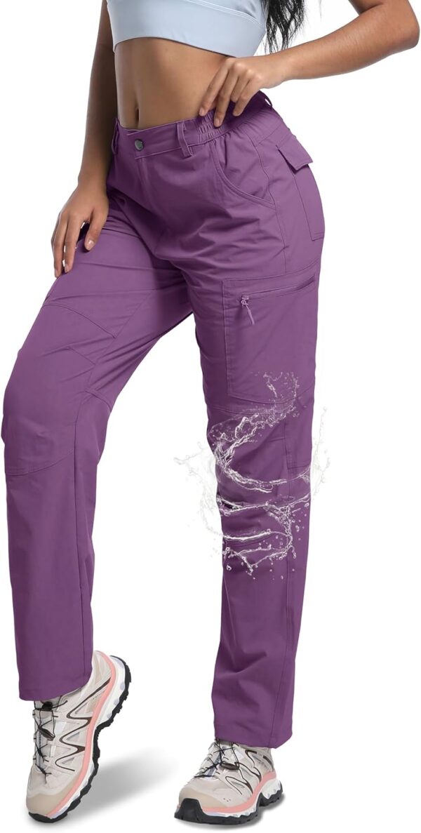 WENRONSTA Women's Hiking Cargo Pants Lightweight Quick Dry W...
