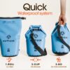 Earth Pak Waterproof Dry Bag - Roll Top Waterproof Backpack ...
