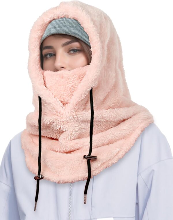 Balaclava Winter Ski Mask for Men Women, Fleece Face Mask Wo...