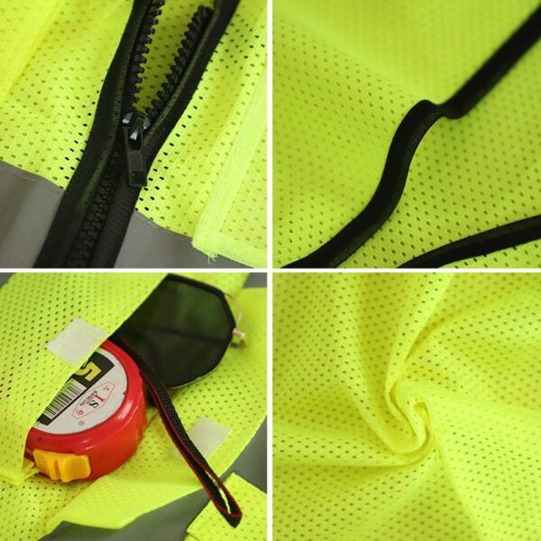 XIAKE Reflective Safety Vest for Men & Women High Visibility...