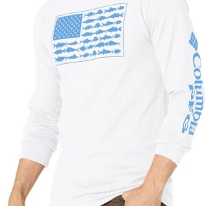 Columbia Men's Long Sleeve Tee Shirt Outdoors Fishing Campin...