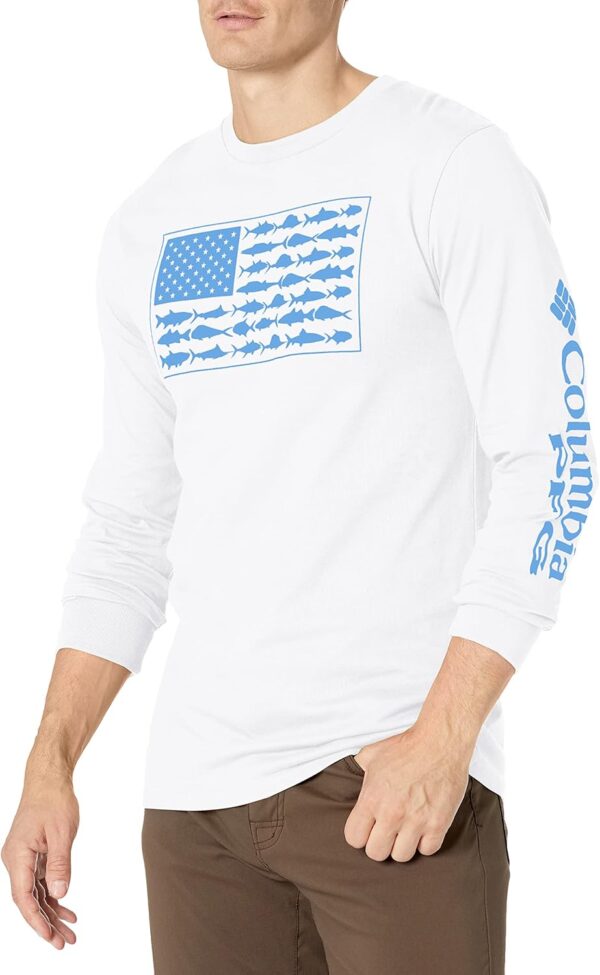 Columbia Men's Long Sleeve Tee Shirt Outdoors Fishing Campin...