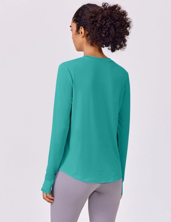 PINSPARK Soft Long Sleeve Shirts for Women Sun Protection Qu...