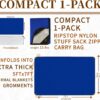Heavy Duty Survival Blanket -Multifunctional Reflective Tarp...