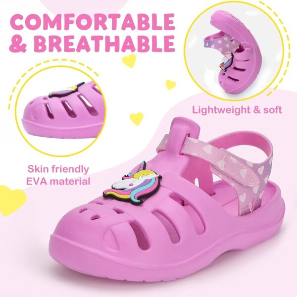 Boys Girls Sandals Toddler Lightweight EVA Water Shoes Kids ...