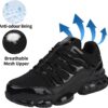 Steel Toe Work Shoes for Men Women Safety Composite Toe Snea...