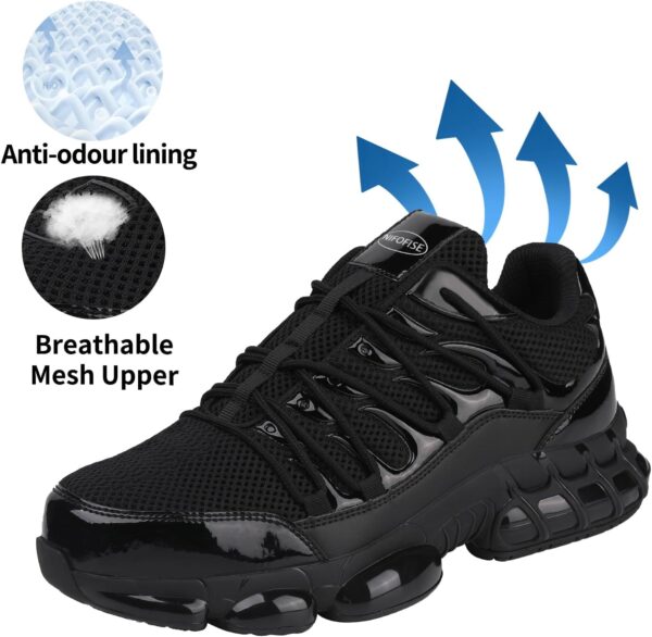 Steel Toe Work Shoes for Men Women Safety Composite Toe Snea...