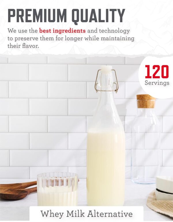 READYWISE - Whey Milk Alternative Bucket, 120 Servings, Emer...
