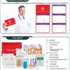 Survival Kit, 262Pcs Survival Gear and Supplies with First A...