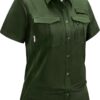 Haimont Women's Sun Protection Fishing Hiking Shirts Button ...