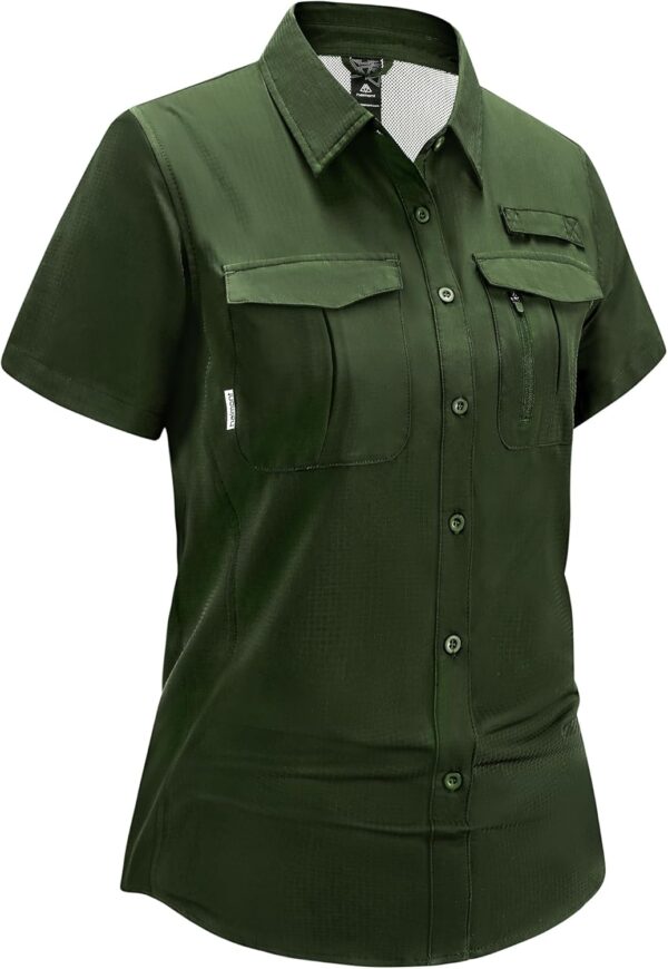 Haimont Women's Sun Protection Fishing Hiking Shirts Button ...
