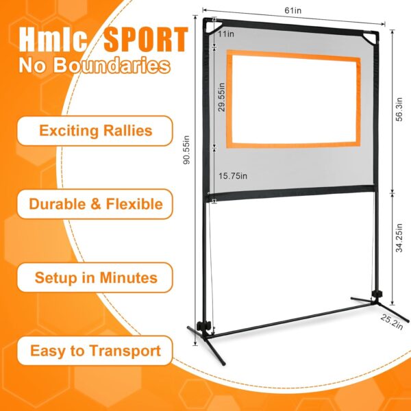 Portable Paddle Sport with Net - Indoor & Outdoor and Backya...