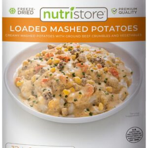 Nutristore Freeze-Dried Loaded Mashed Potatoes | Emergency S...