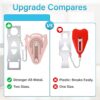 Metal Portable Door Lock for Travel Hotel Room Safety - Hote...