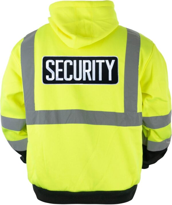 RYNO GEAR Men's Security Guard Silkscreen Front & Back Black...